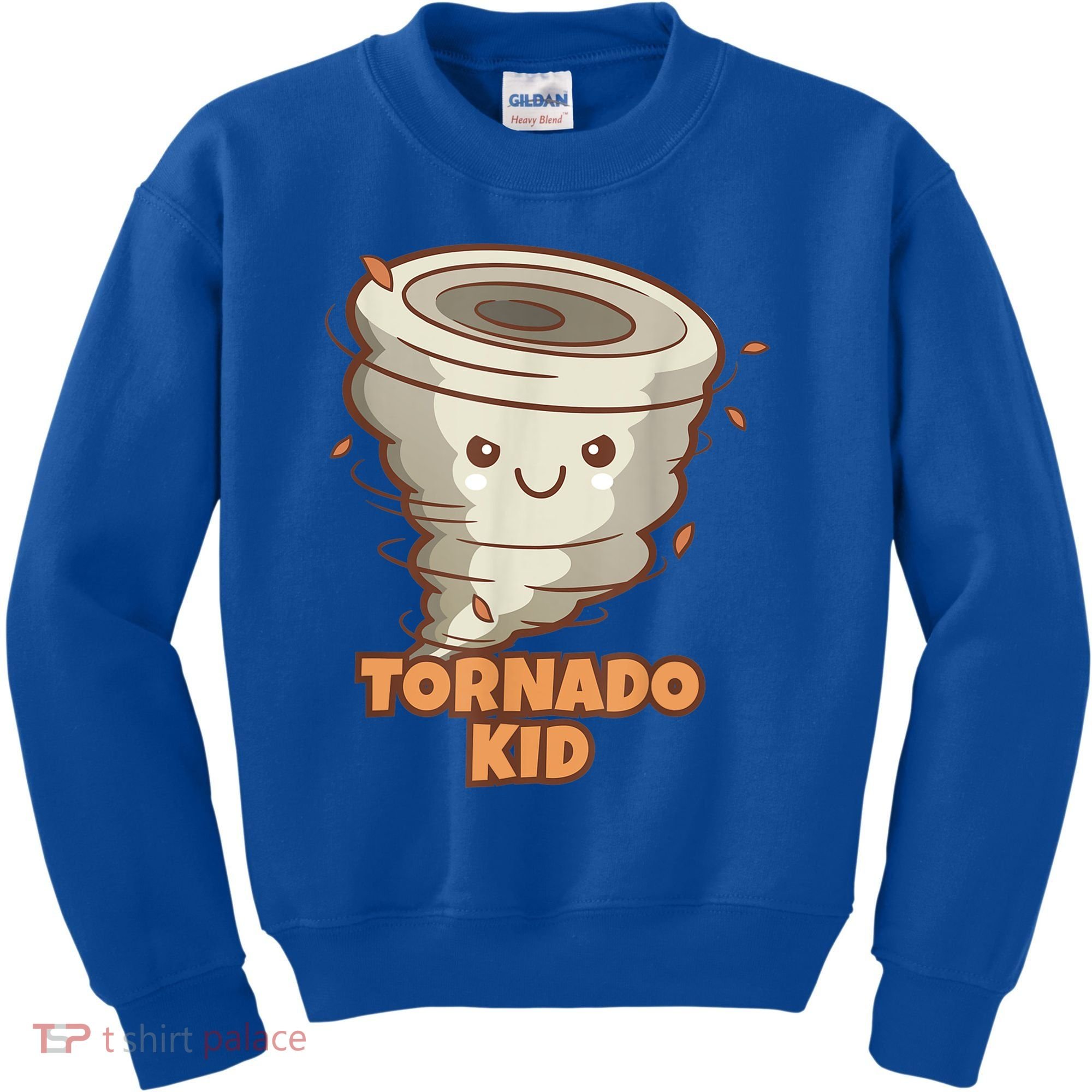 Cute Funny Tornado Kids Active Toddlers Boys Girls Cute Gift Cute Gift Kids Sweatshirt