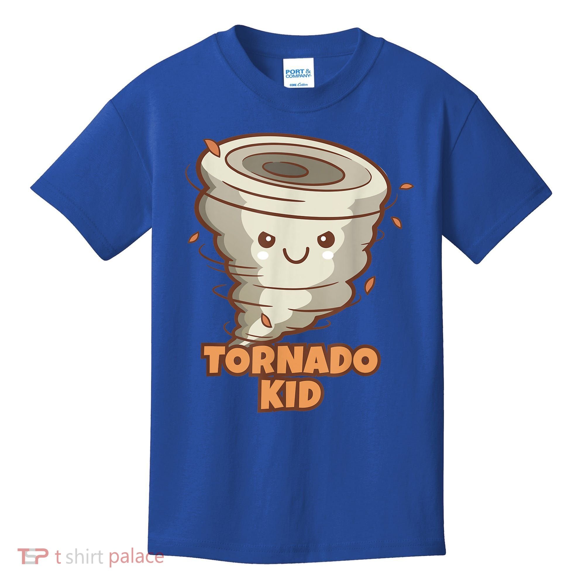 Cute Funny Tornado Kids Active Toddlers Boys Girls Cute Gift Cute Gift Kids T-Shirt
