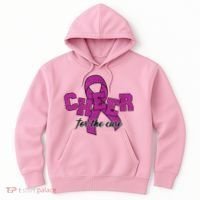 Cheer For The Cure Breast Cancer Awareness Ribbon Hoodie thumb 0