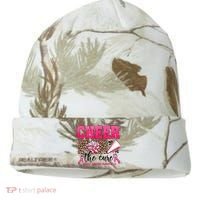 Cheer For The Cure Cheerleader Pink Ribbon Breast Cancer Kati Licensed 12" Camo Cuffed Beanie thumb 0