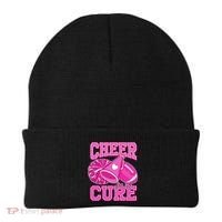Cheer For The Cure Breast Cancer Awareness Cheerleader Beanie thumb 0