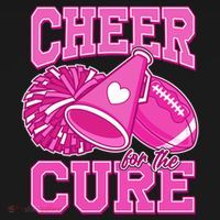 Cheer For The Cure Breast Cancer Awareness Cheerleader Women's Hoodie thumb 2