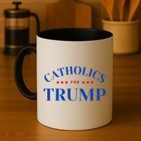 Catholics For Trump Usa Election Coffee Mug thumb 4