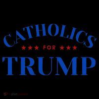 Catholics For Trump Usa Election Visor thumb 3