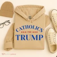 Catholics For Trump Usa Election Hoodie thumb 4