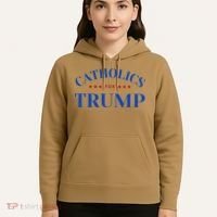 Catholics For Trump Usa Election Hoodie thumb 5