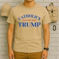 Catholics For Trump Usa Election T-Shirt thumb 6