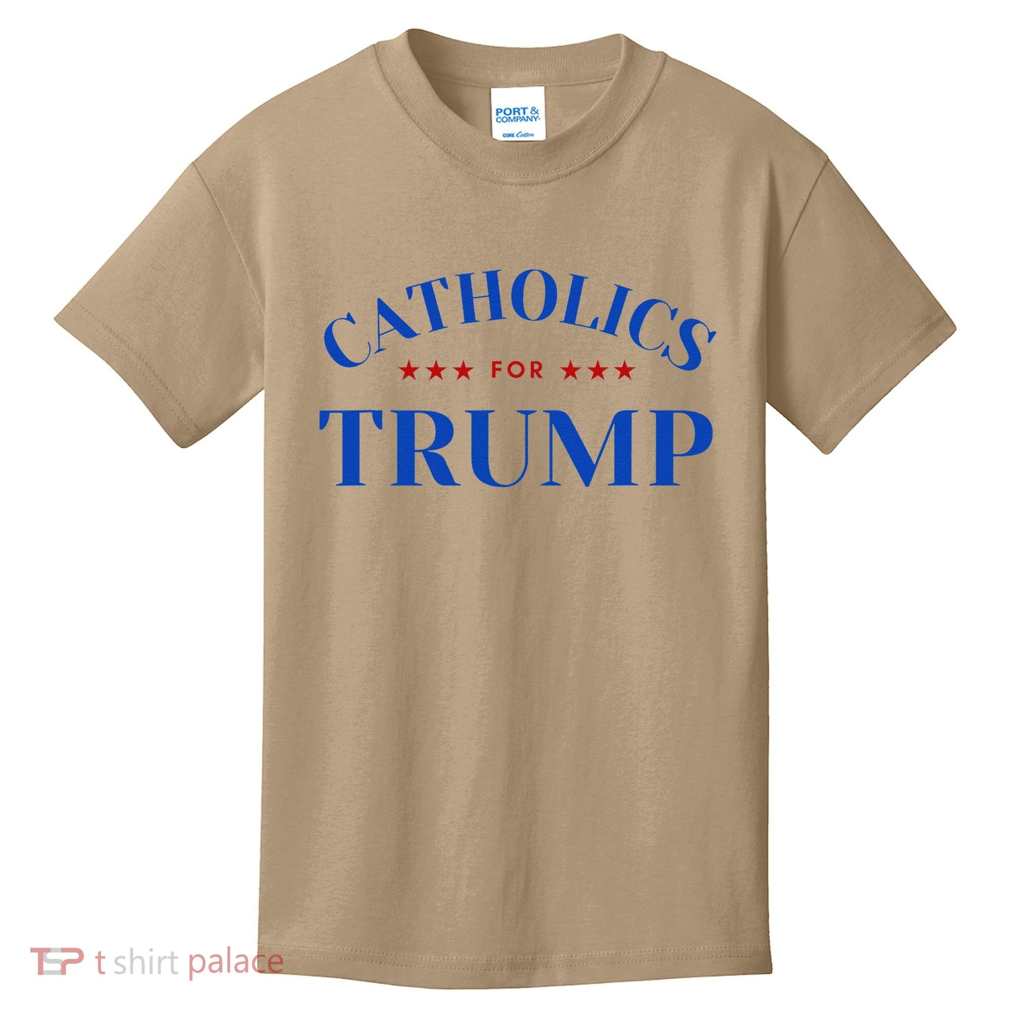 Catholics For Trump Usa Election Kids T-Shirt