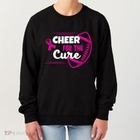 Cheer For The Cure Breast Cancer Awareness Women's Sweatshirt thumb 0