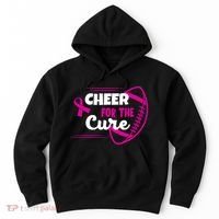 Cheer For The Cure Breast Cancer Awareness Hoodie thumb 0