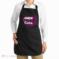 Cheer For The Cure Breast Cancer Awareness Apron thumb 2