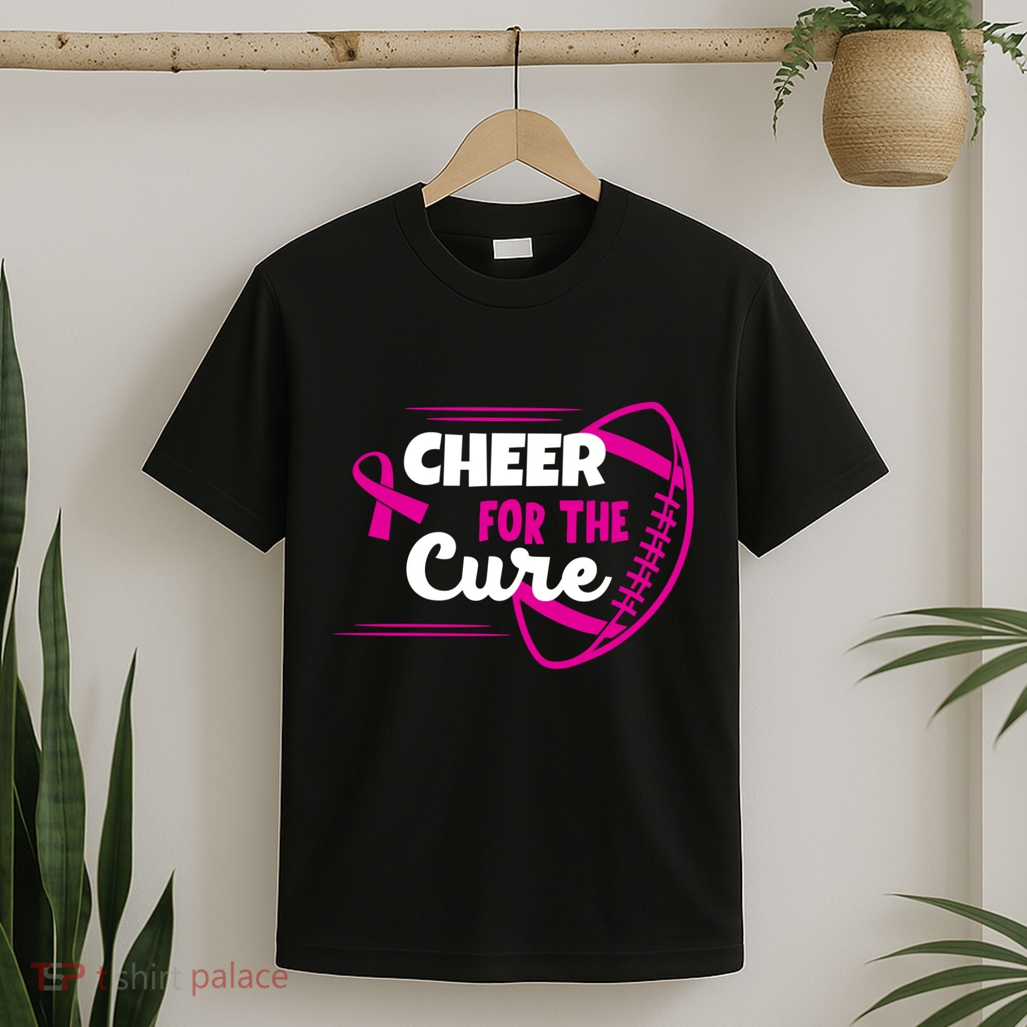 Cheer For The Cure Breast Cancer Awareness T-Shirt