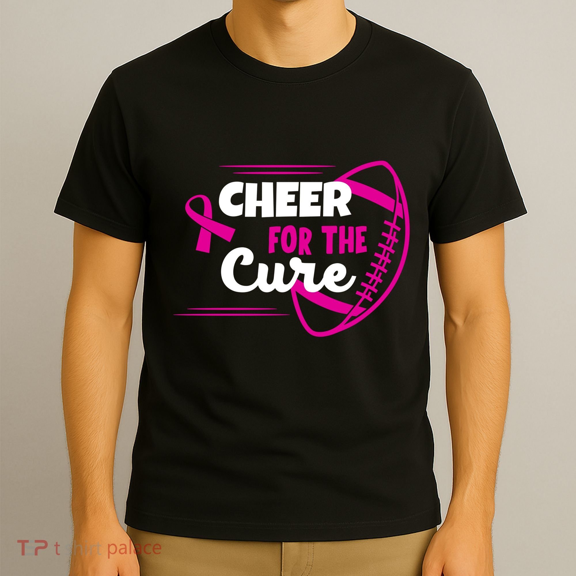 Cheer For The Cure Breast Cancer Awareness T-Shirt