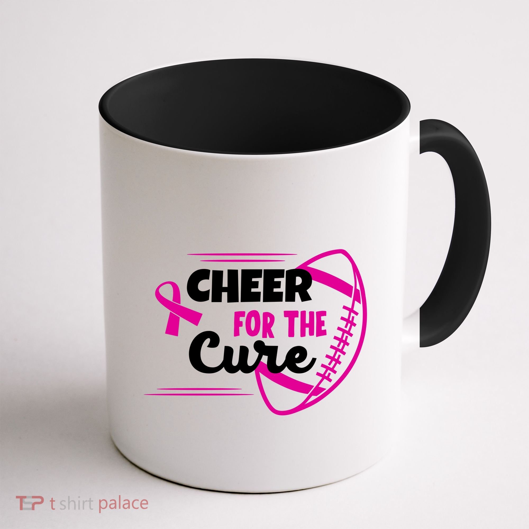 Cheer For The Cure Breast Cancer Awareness Coffee Mug
