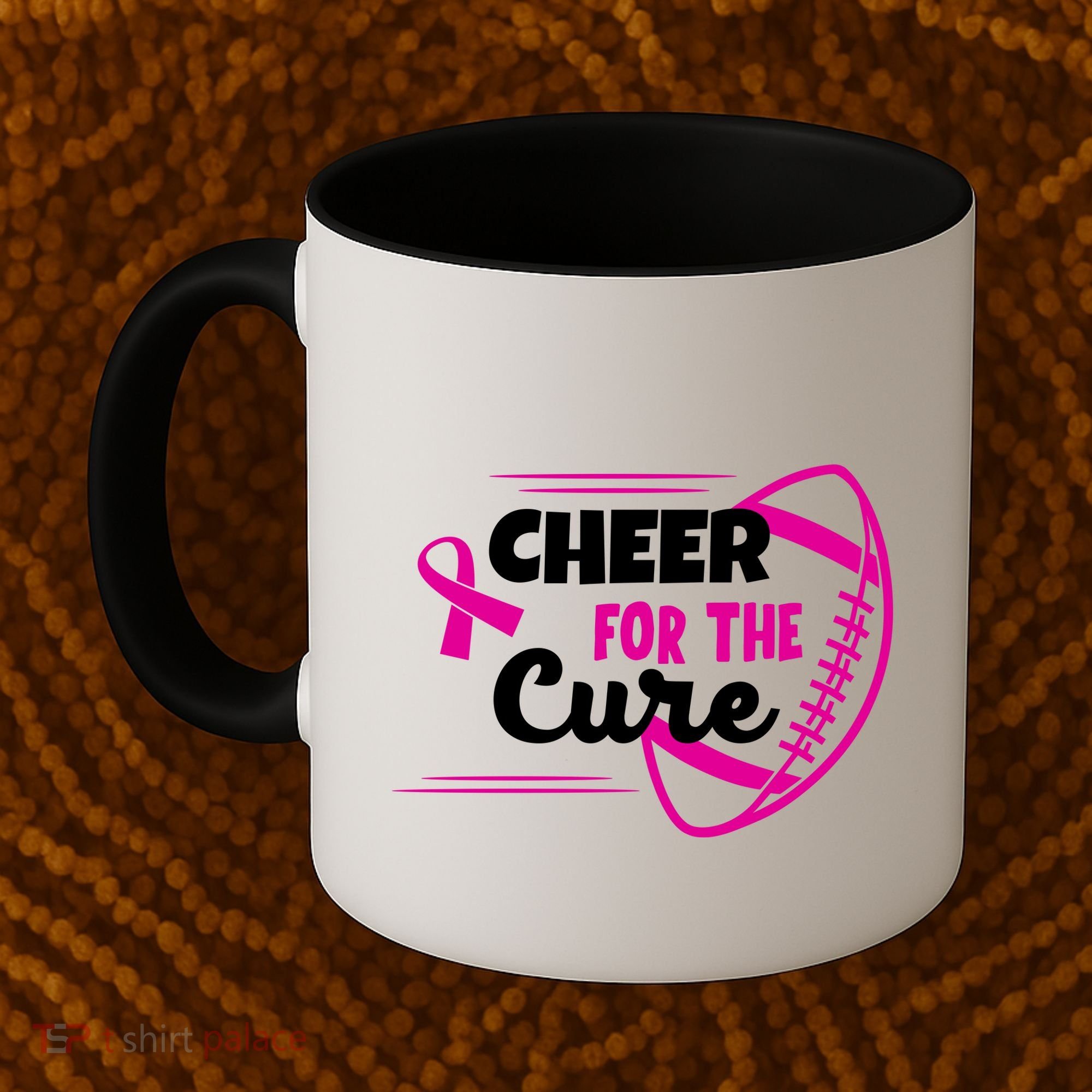 Cheer For The Cure Breast Cancer Awareness Coffee Mug