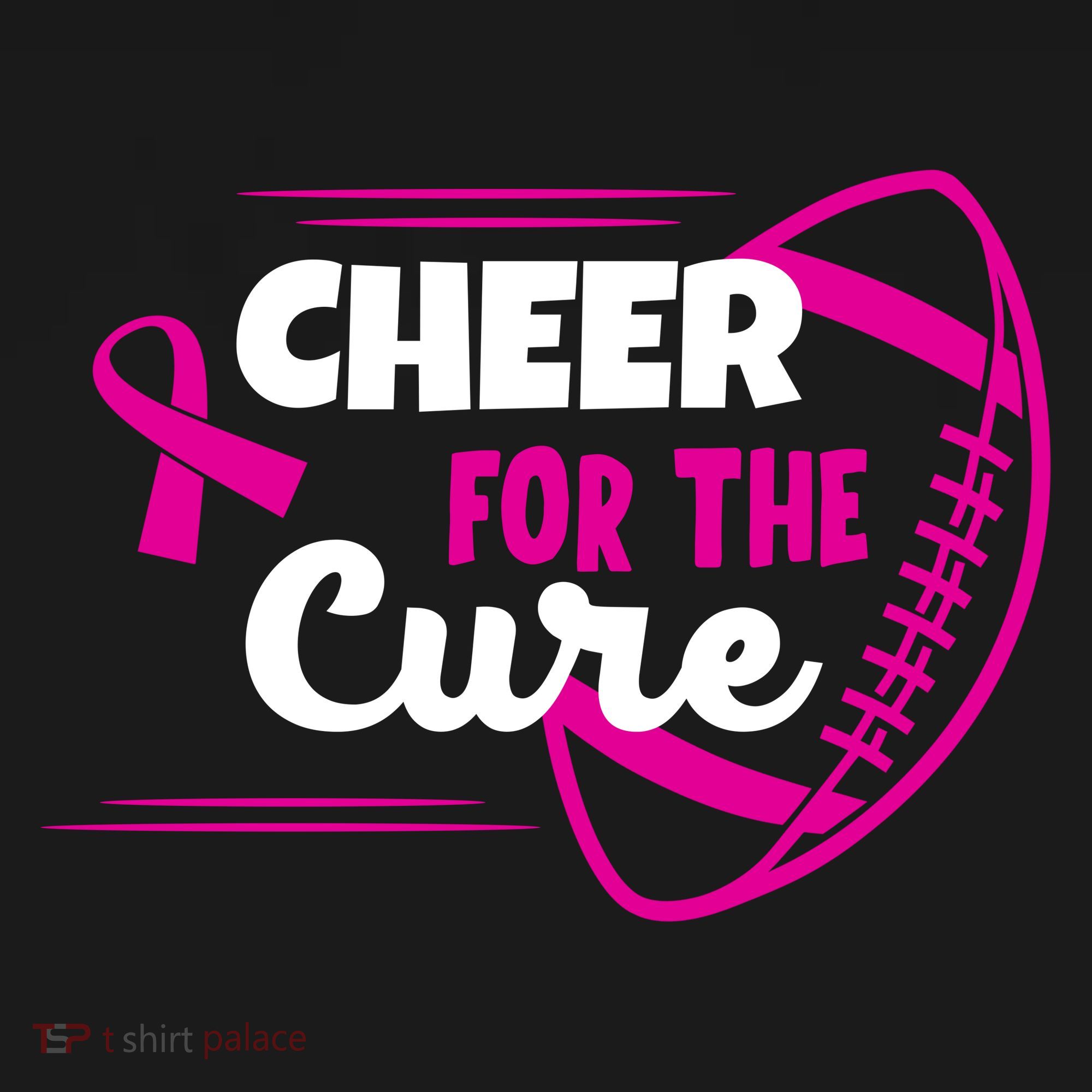 Cheer For The Cure Breast Cancer Awareness Polo