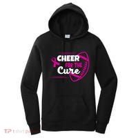 Cheer For The Cure Breast Cancer Awareness Women's Hoodie thumb 0
