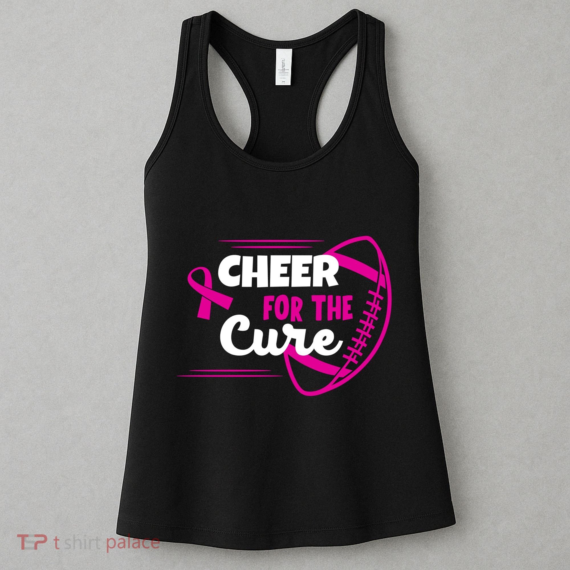 Cheer For The Cure Breast Cancer Awareness Women's Tank Top