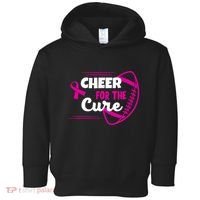 Cheer For The Cure Breast Cancer Awareness Toddler Hoodie thumb 0