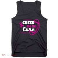 Cheer For The Cure Breast Cancer Awareness Tank Top thumb 0
