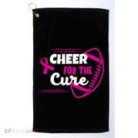 Cheer For The Cure Breast Cancer Awareness Golf Towel thumb 0