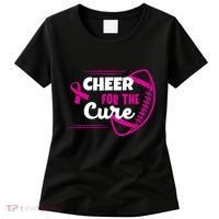 Cheer For The Cure Breast Cancer Awareness Women's T-Shirt thumb 0