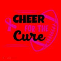 Cheer For The Cure Breast Cancer Awareness Santa Hat thumb 1