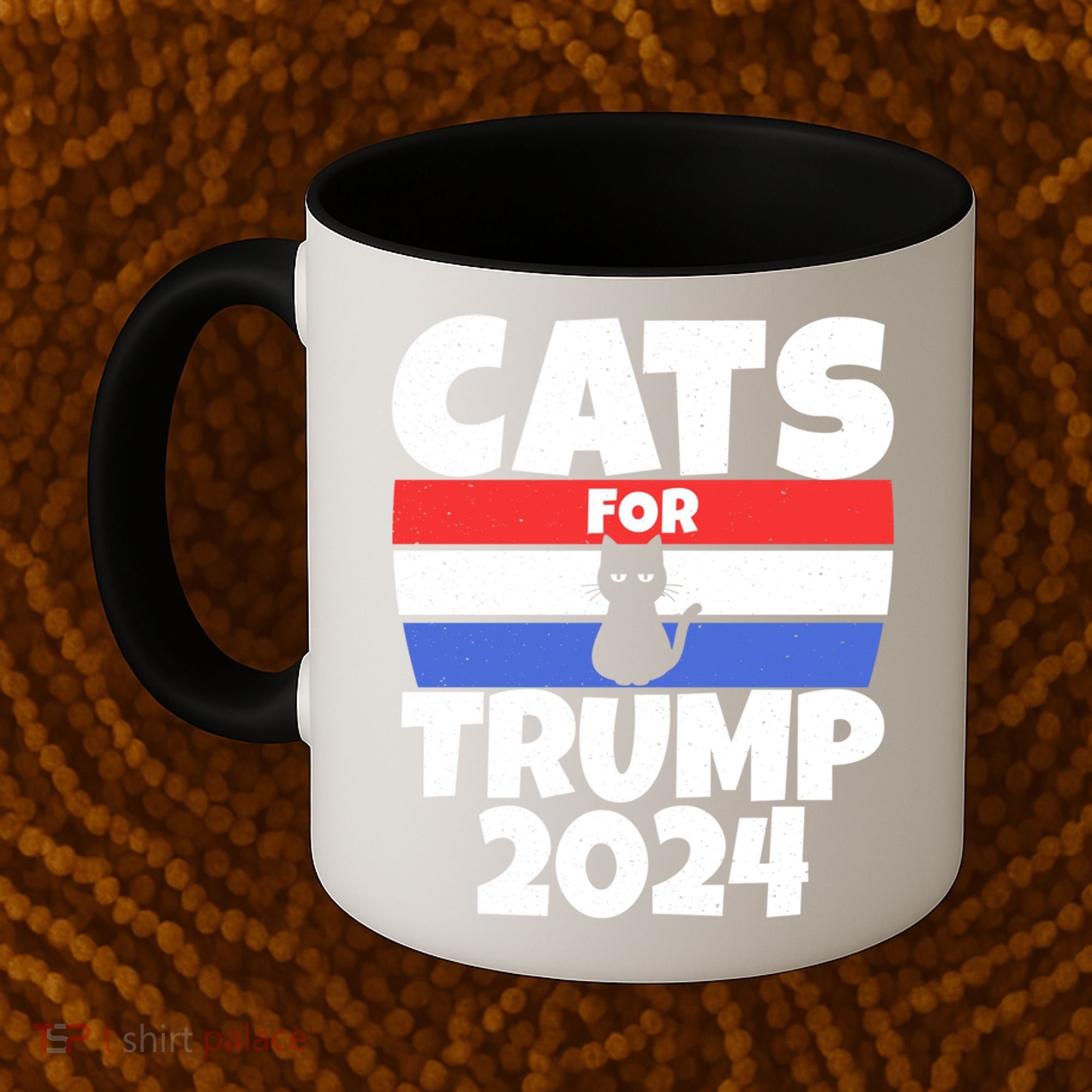 Cats For Trump 2024 Cat Owner Republican Cool Gift Coffee Mug