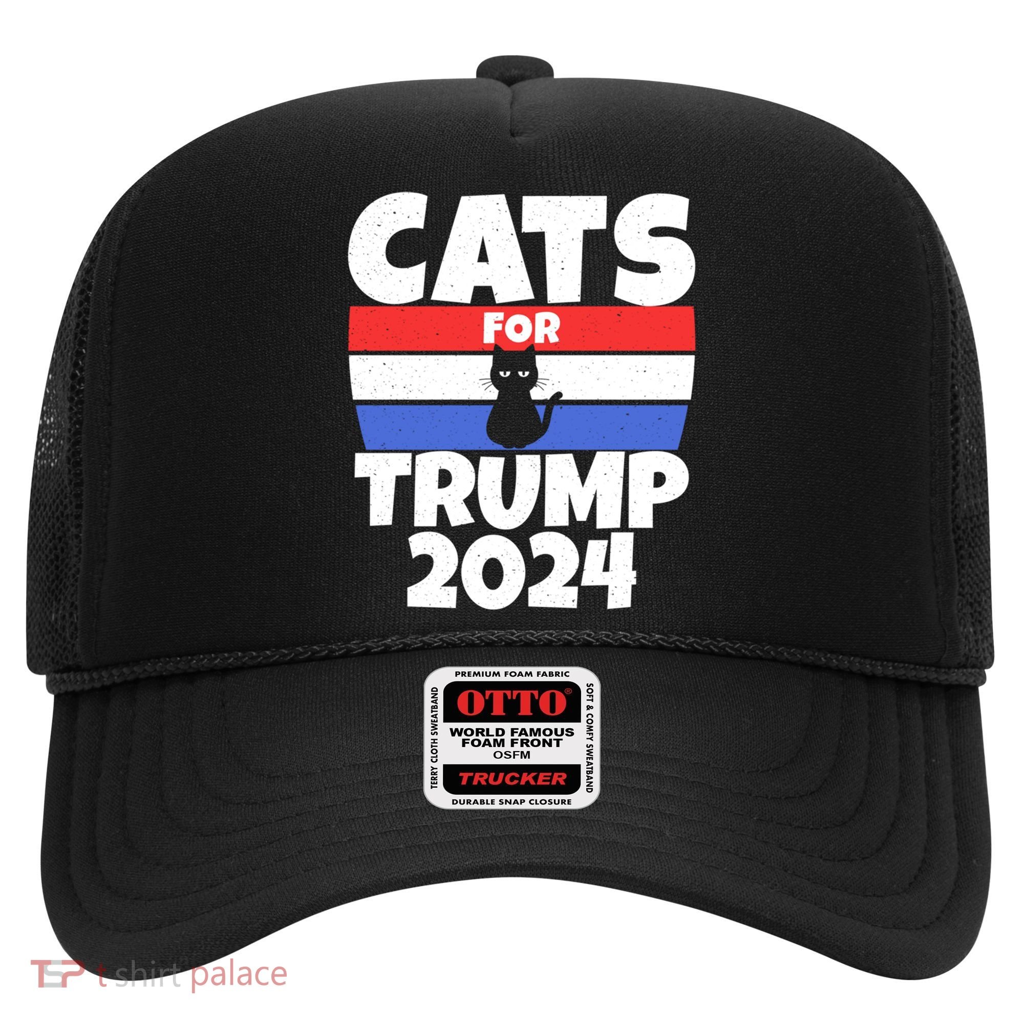 Cats For Trump 2024 Cat Owner Republican Cool Gift Hat