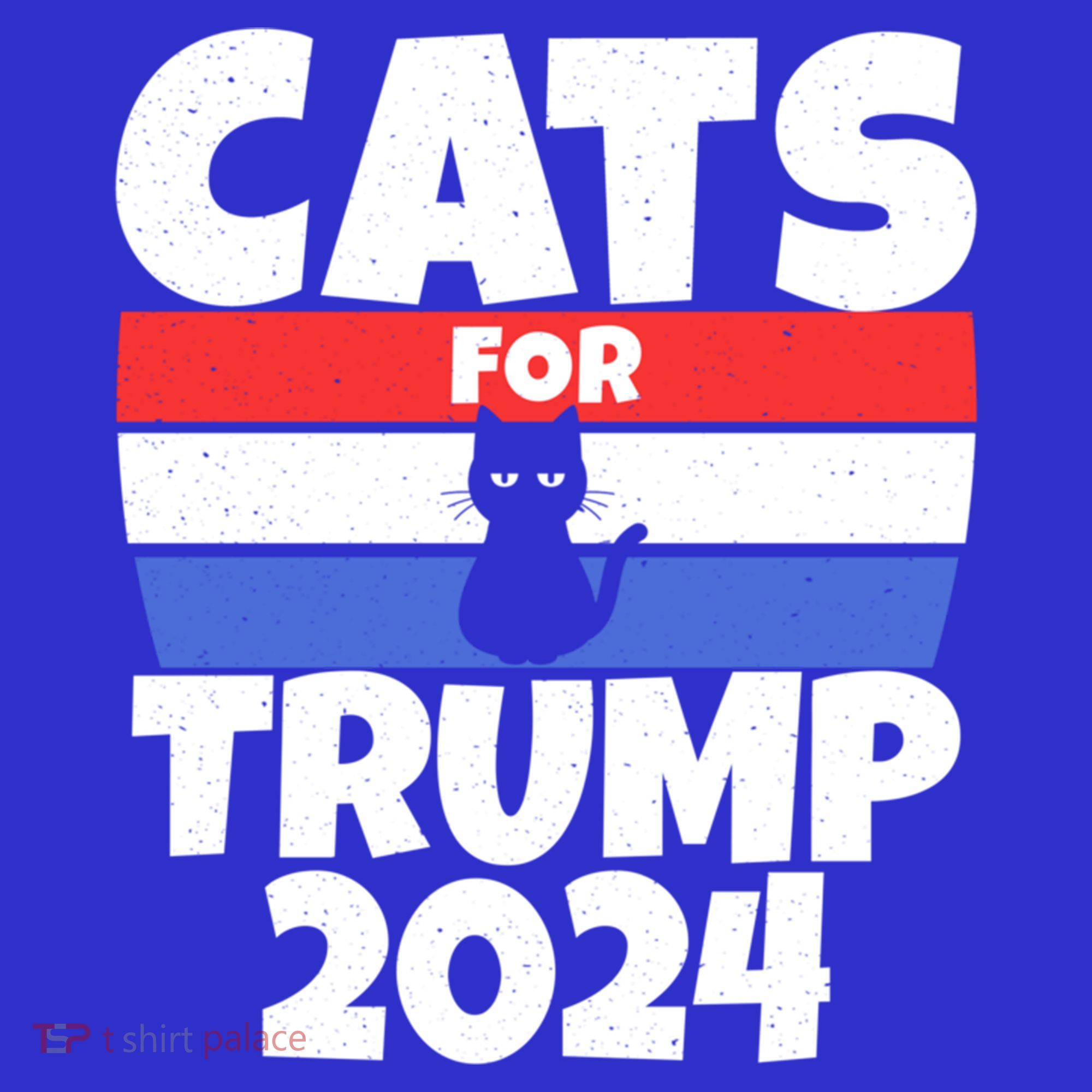 Cats For Trump 2024 Cat Owner Republican Cool Gift Hoodie