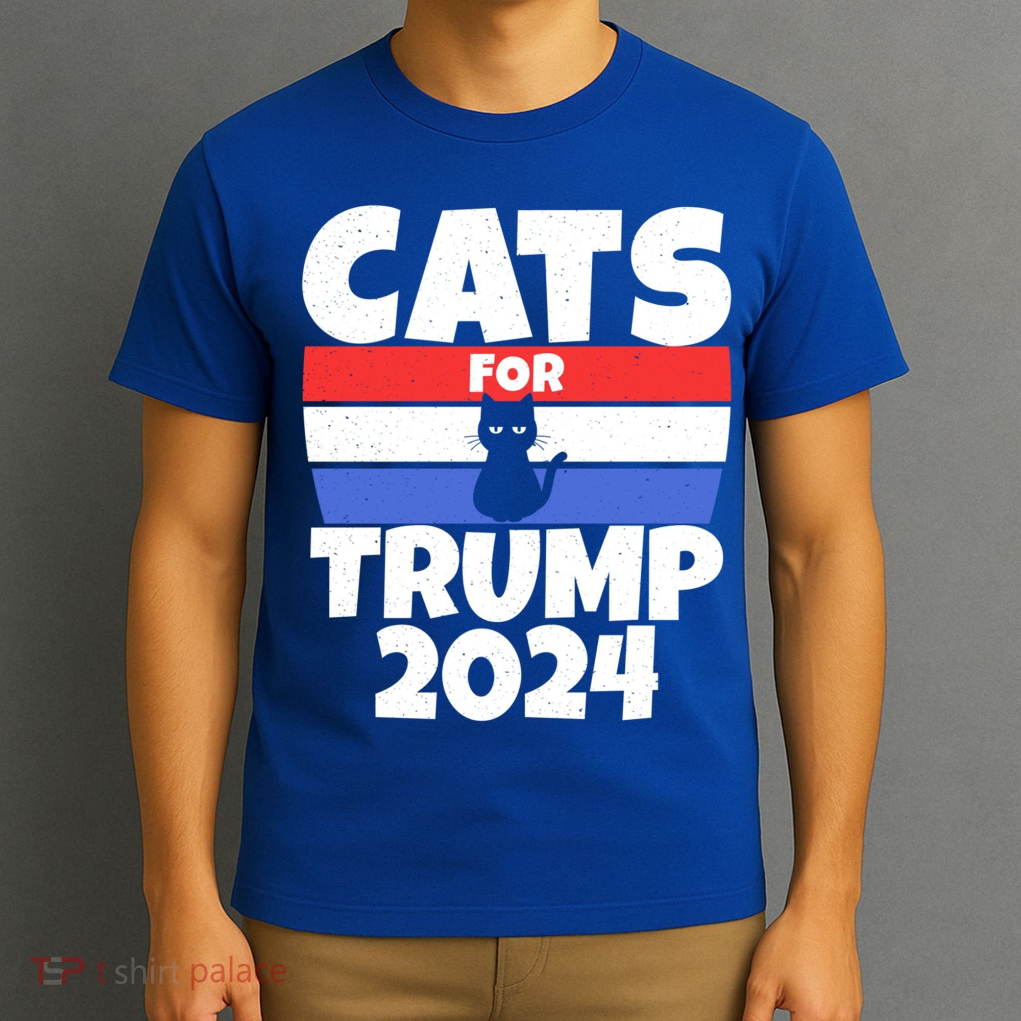 Cats For Trump 2024 Cat Owner Republican Cool Gift T-Shirt