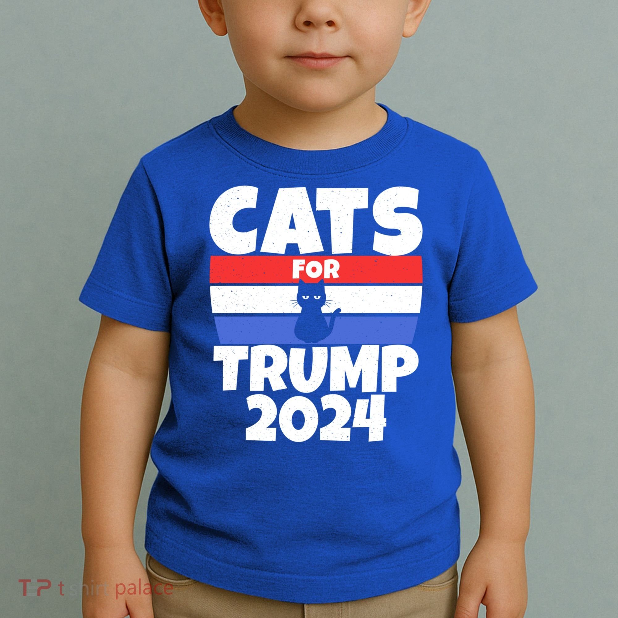 Cats For Trump 2024 Cat Owner Republican Cool Gift Toddler T-Shirt