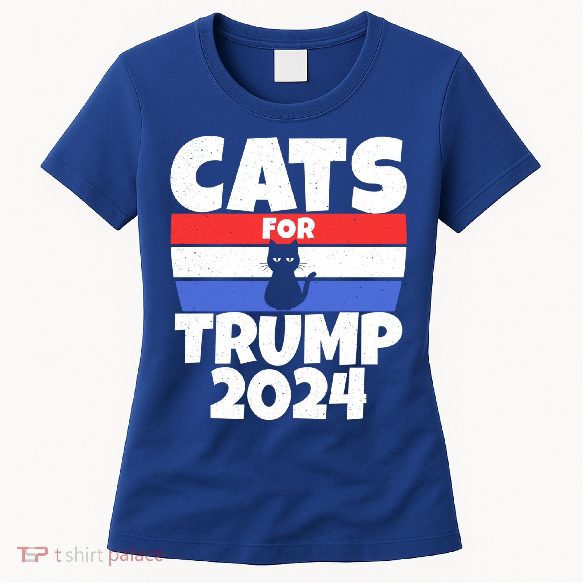 Cats For Trump 2024 Cat Owner Republican Cool Gift Women's T-Shirt