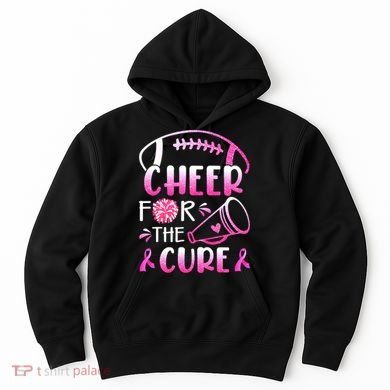 Cheer For The Cure Breast Cancer Awareness Hoodie