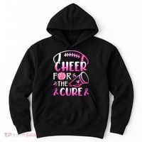 Cheer For The Cure Breast Cancer Awareness Hoodie thumb 0