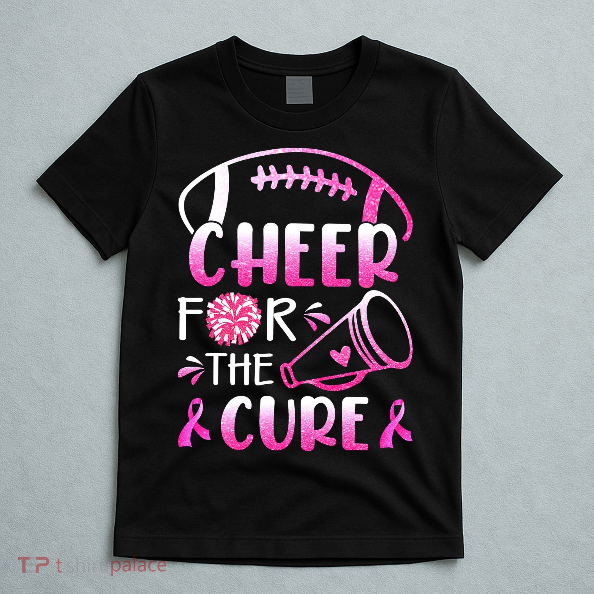 Cheer For The Cure Breast Cancer Awareness T-Shirt