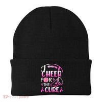 Cheer For The Cure Breast Cancer Awareness Beanie thumb 0