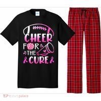 Cheer For The Cure Breast Cancer Awareness Pajama Set thumb 0