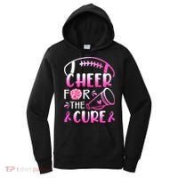 Cheer For The Cure Breast Cancer Awareness Women's Hoodie thumb 0
