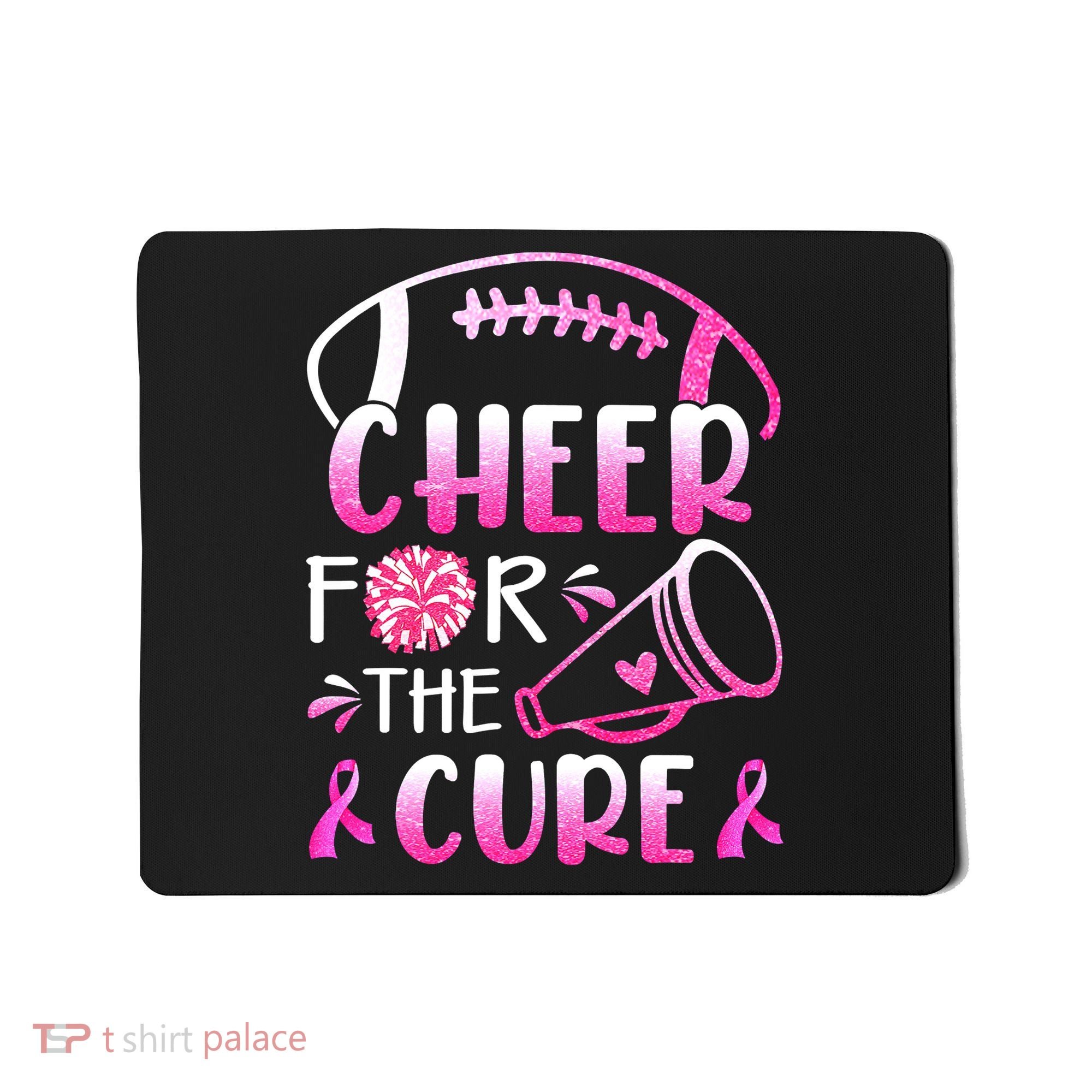 Cheer For The Cure Breast Cancer Awareness Mousepad