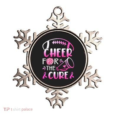 Cheer For The Cure Breast Cancer Awareness Ornament