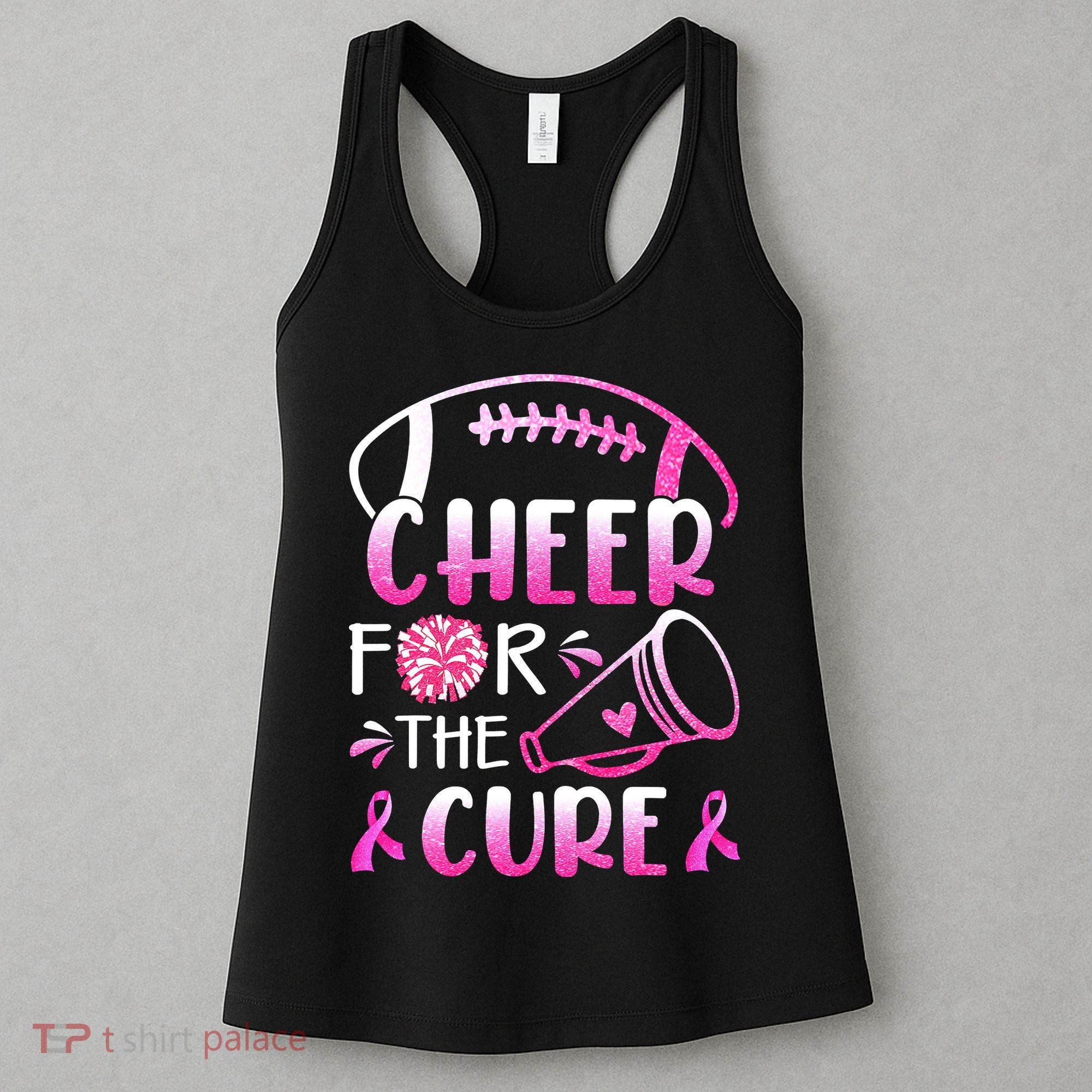 Cheer For The Cure Breast Cancer Awareness Women's Tank Top