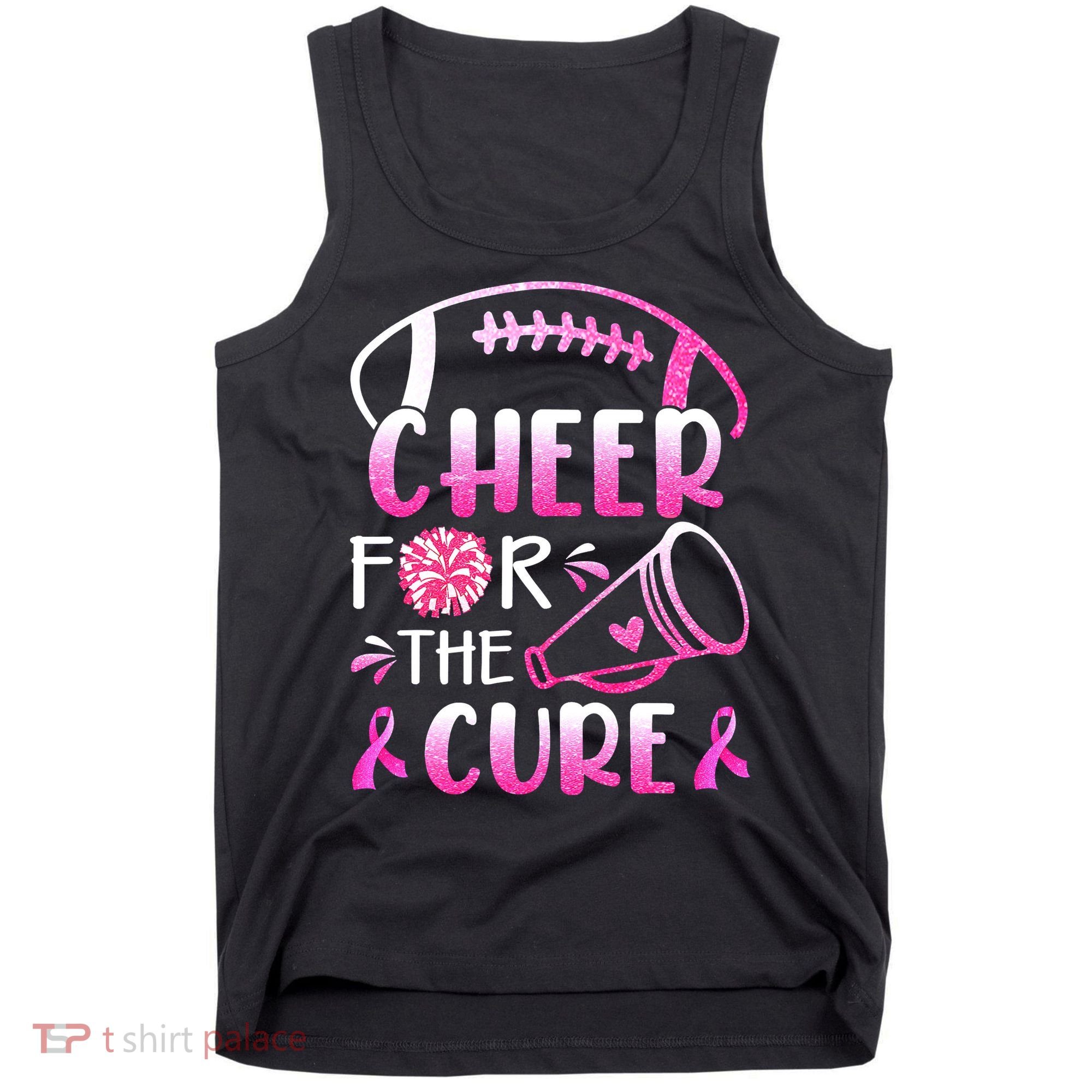 Cheer For The Cure Breast Cancer Awareness Tank Top