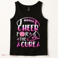 Cheer For The Cure Breast Cancer Awareness Tank Top thumb 2