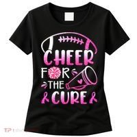 Cheer For The Cure Breast Cancer Awareness Women's T-Shirt thumb 0