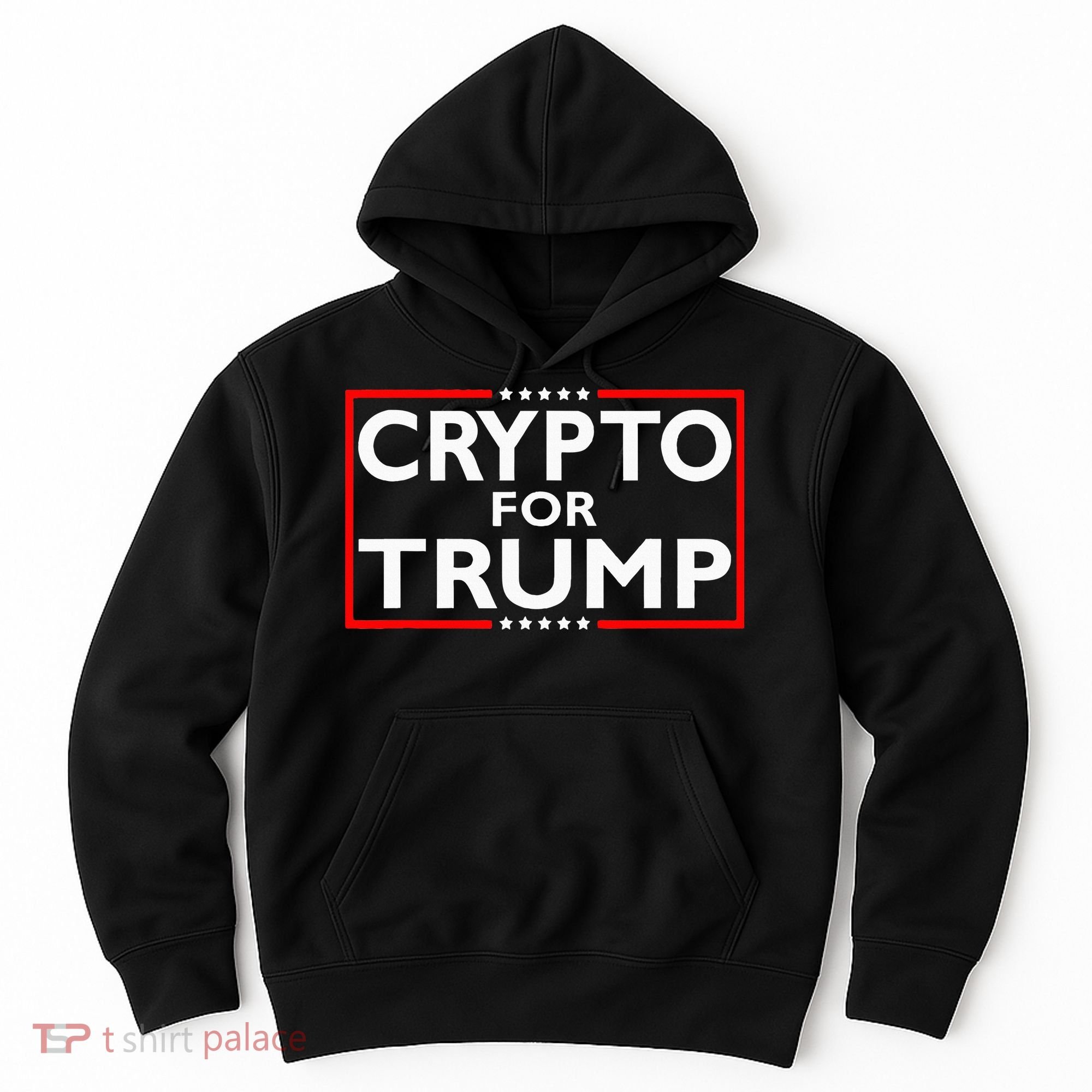 Crypto For Trump President Election 2024 Pro Cryptocurrency Hoodie