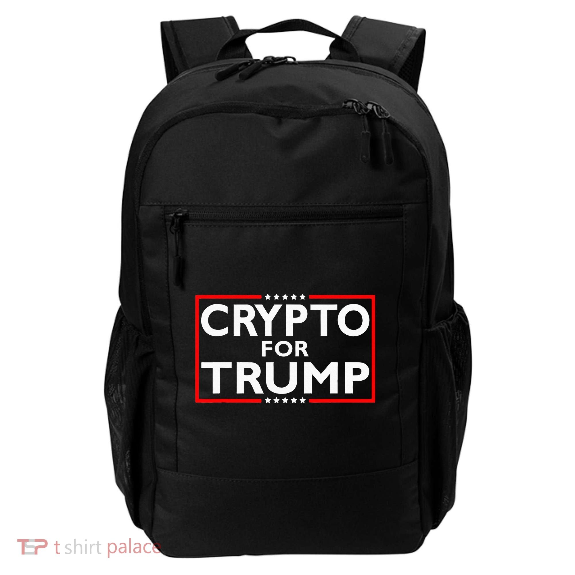 Crypto For Trump President Election 2024 Pro Cryptocurrency Backpack