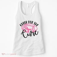 Cheer For The Cure Breast Cancer Awareness Girl Women Women's Tank Top thumb 0