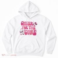 Cheer For The Cure Breast Cancer Football Pink Out Hoodie thumb 0