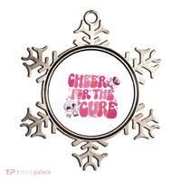 Cheer For The Cure Breast Cancer Football Pink Out Ornament thumb 0
